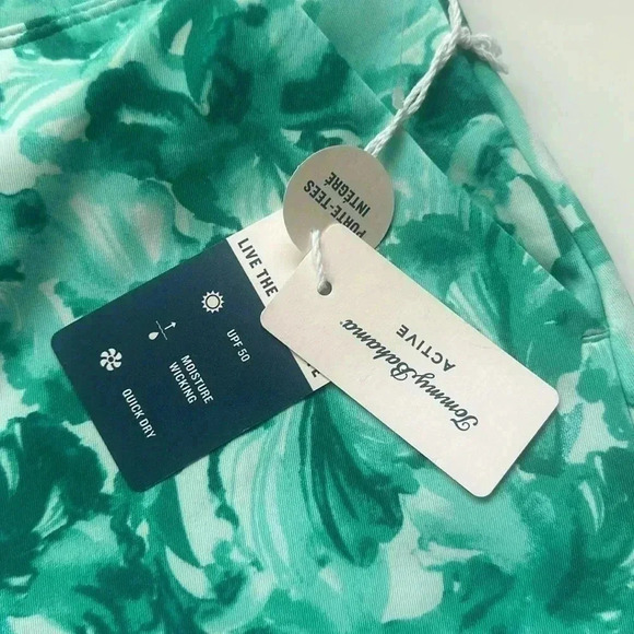 TOMMY BAHAMA Tropic Active A-line Skort Built in Tee holder UPF 50 - Picture 2 of 9